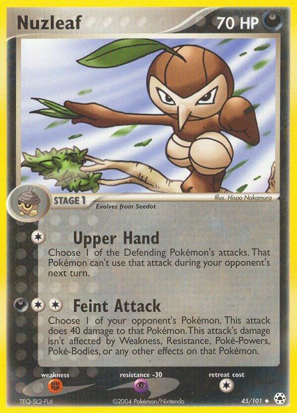 Nuzleaf (EX Hidden Legends)