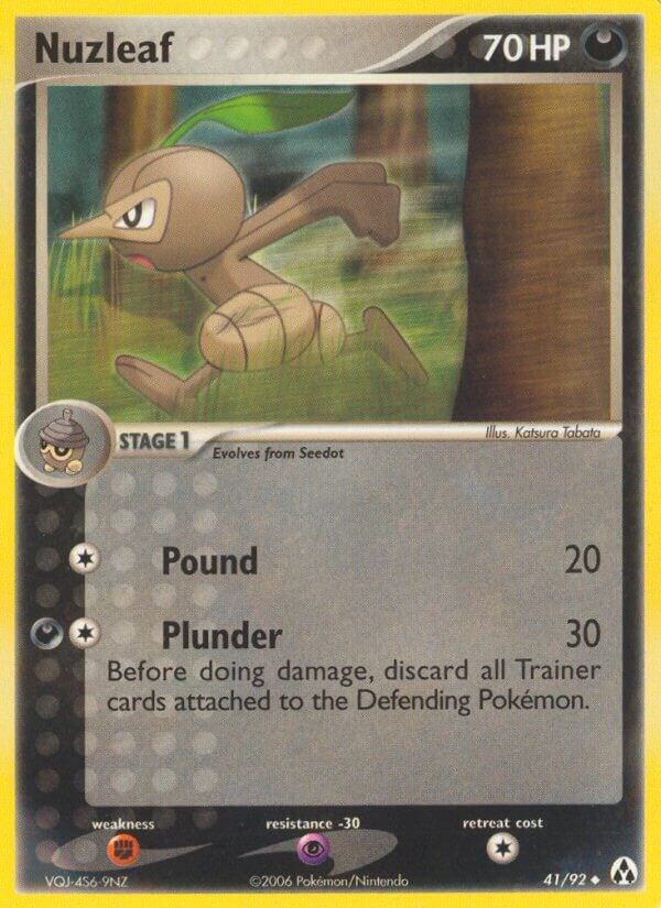 Nuzleaf (EX Legend Maker)