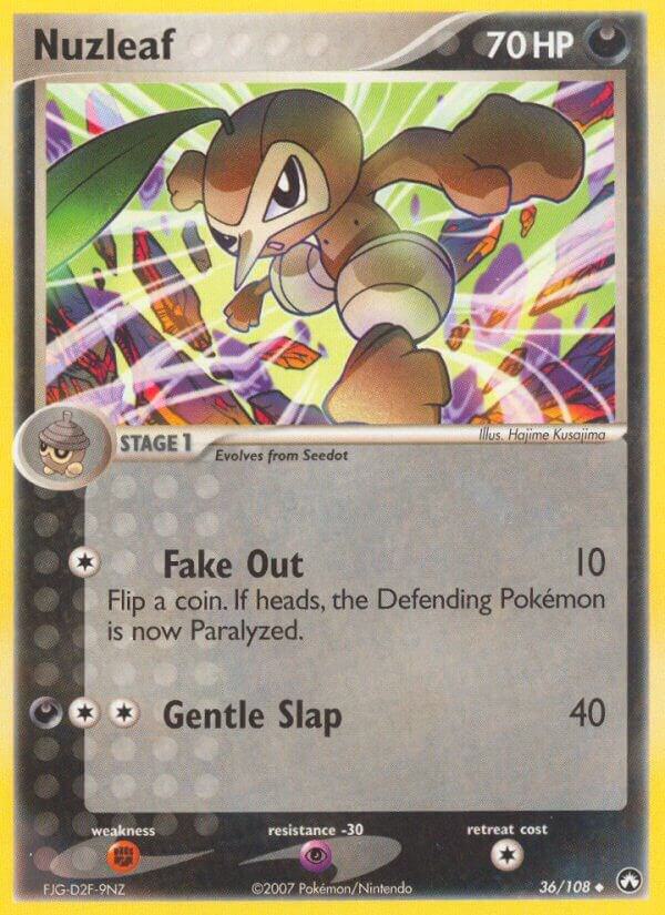 Nuzleaf (EX Power Keepers)