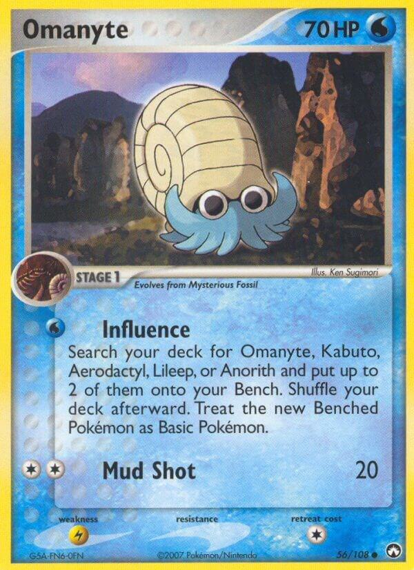 Omanyte (EX Power Keepers)