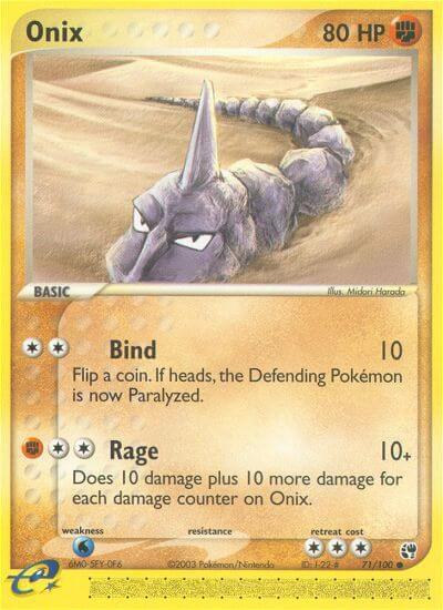 Onix (EX Sandstorm)