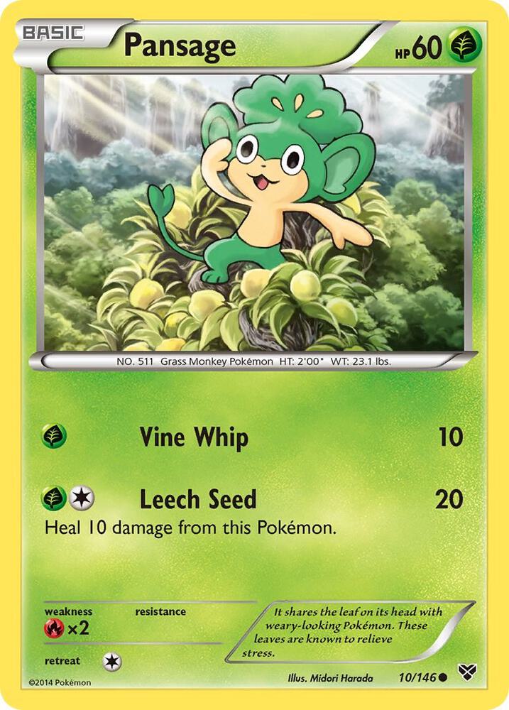 Pansage (XY Base Set)