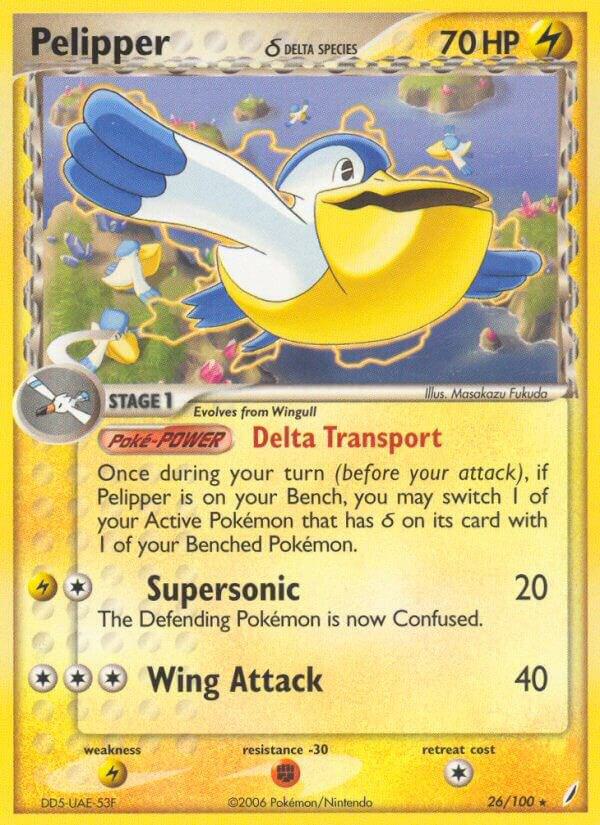Pelipper (Delta Species) (EX Crystal Guardians)