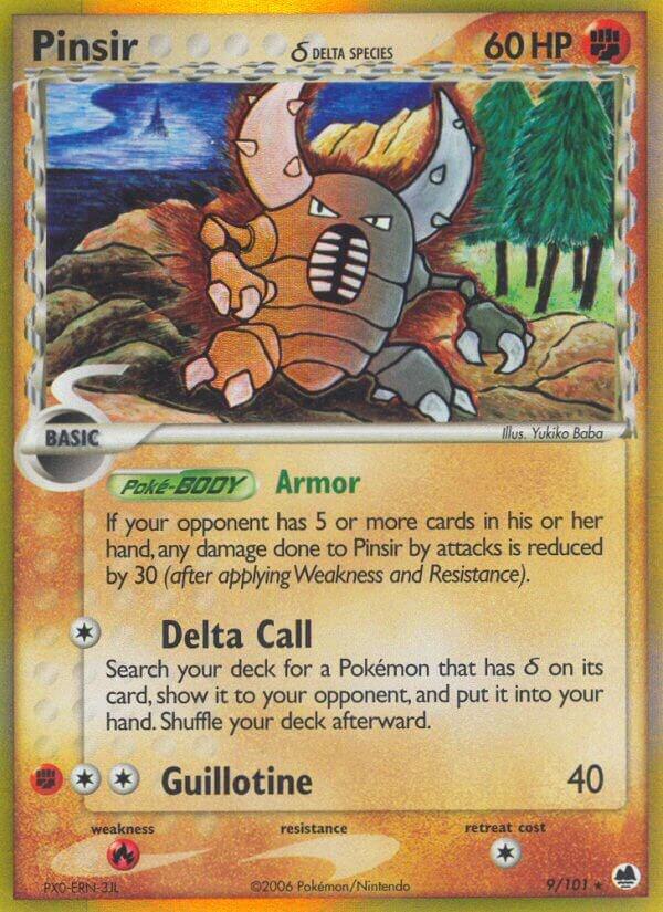 Pinsir (Delta Species) (EX Dragon Frontiers)