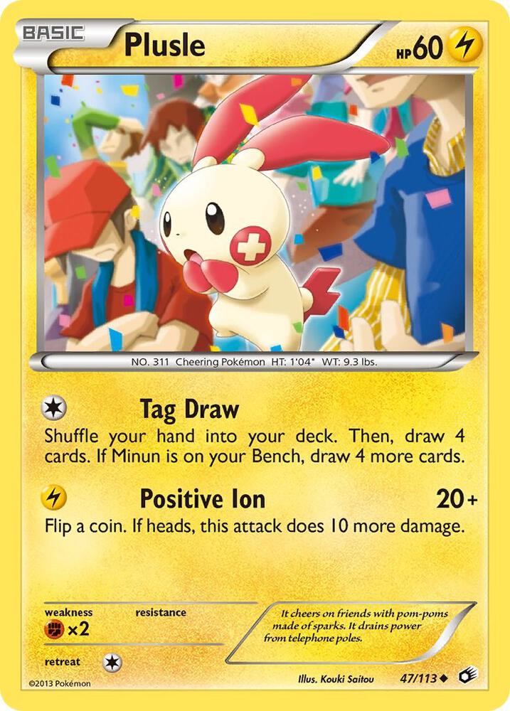 Plusle (Legendary Treasures)