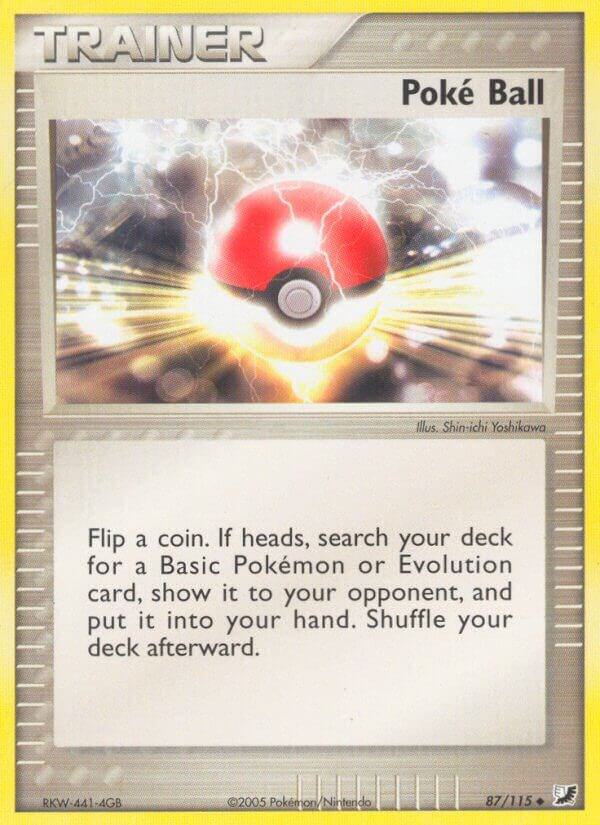 Poke Ball (EX Unseen Forces)
