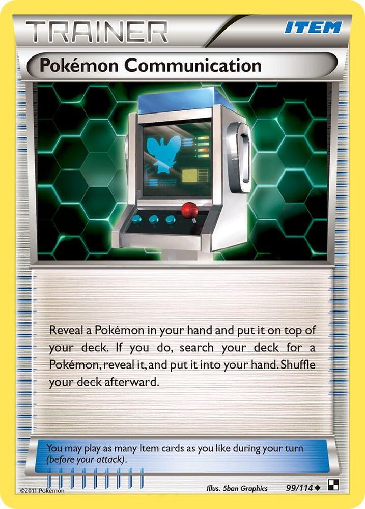 Pokemon Communication (Black and White)