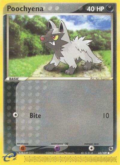 Poochyena - 63/109 (EX Ruby and Sapphire)