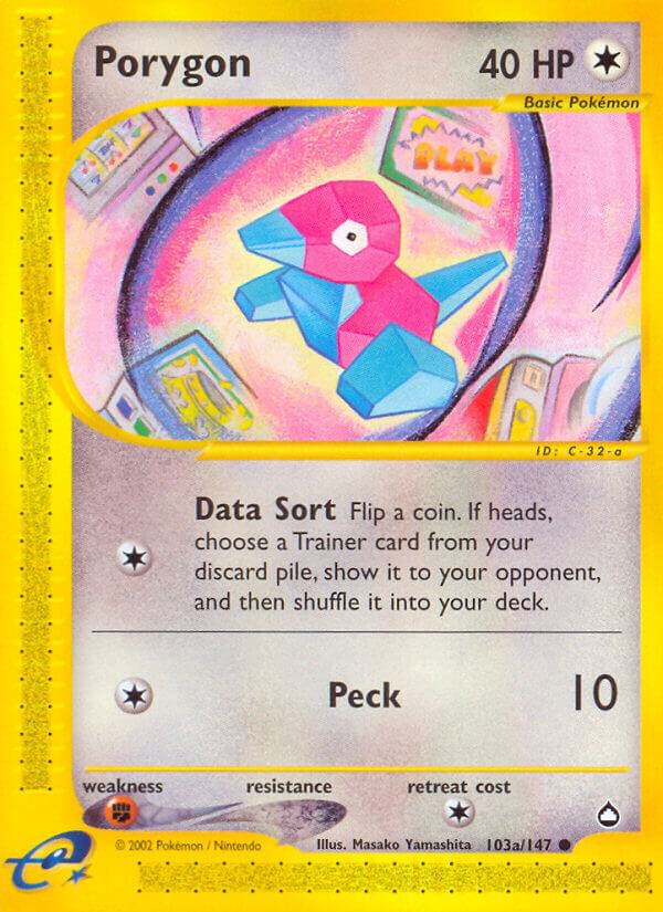 Porygon (103a) (Aquapolis)