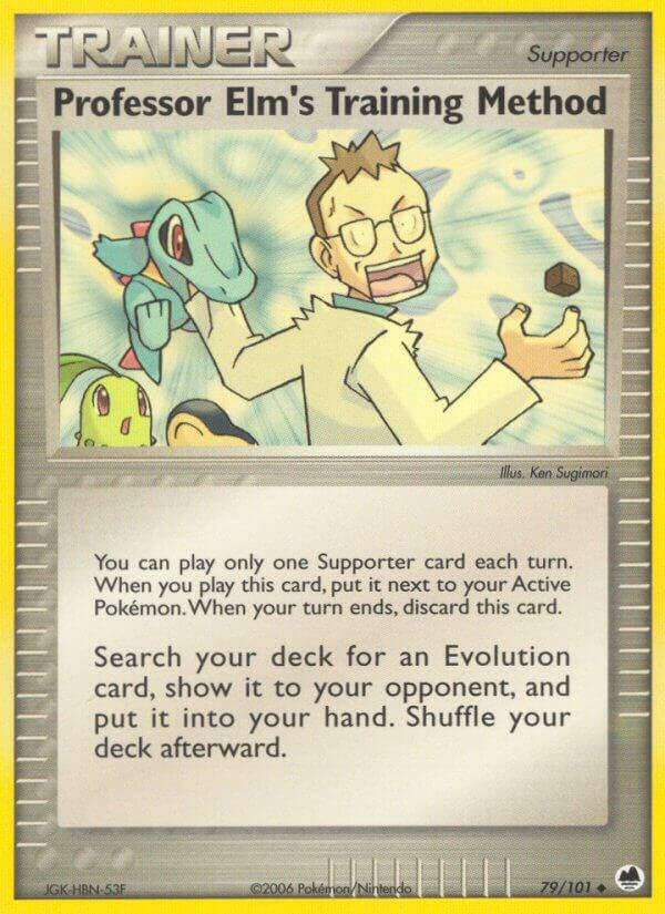 Professor Elm's Training Method (EX Dragon Frontiers)