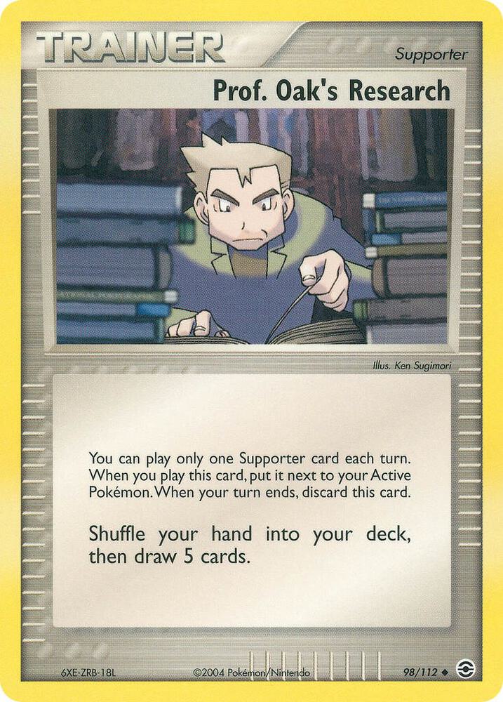 Prof. Oak's Research (EX FireRed & LeafGreen)