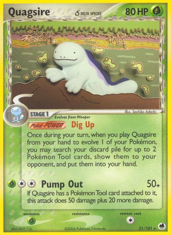 Quagsire (Delta Species) (EX Dragon Frontiers)