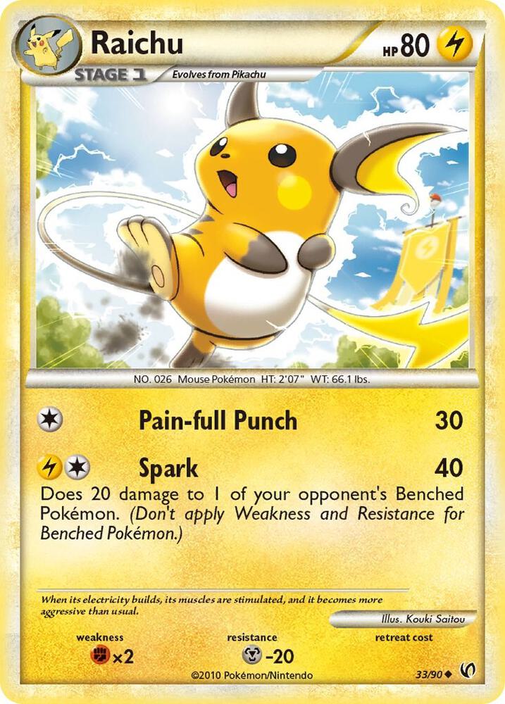 Raichu (Undaunted)