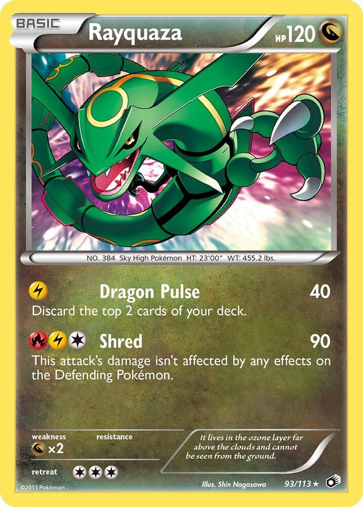 Rayquaza (Legendary Treasures)