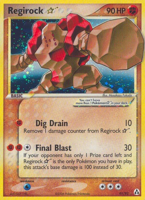 Regirock Star (EX Legend Maker)