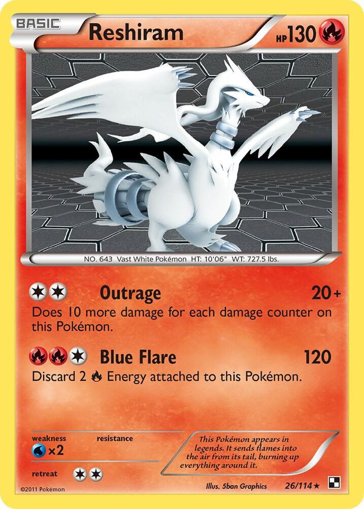Reshiram (Black and White)