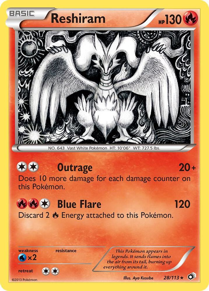 Reshiram (Legendary Treasures)
