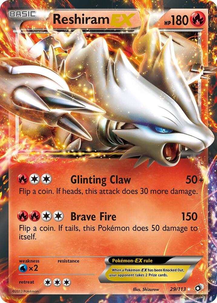 Reshiram EX (Legendary Treasures)