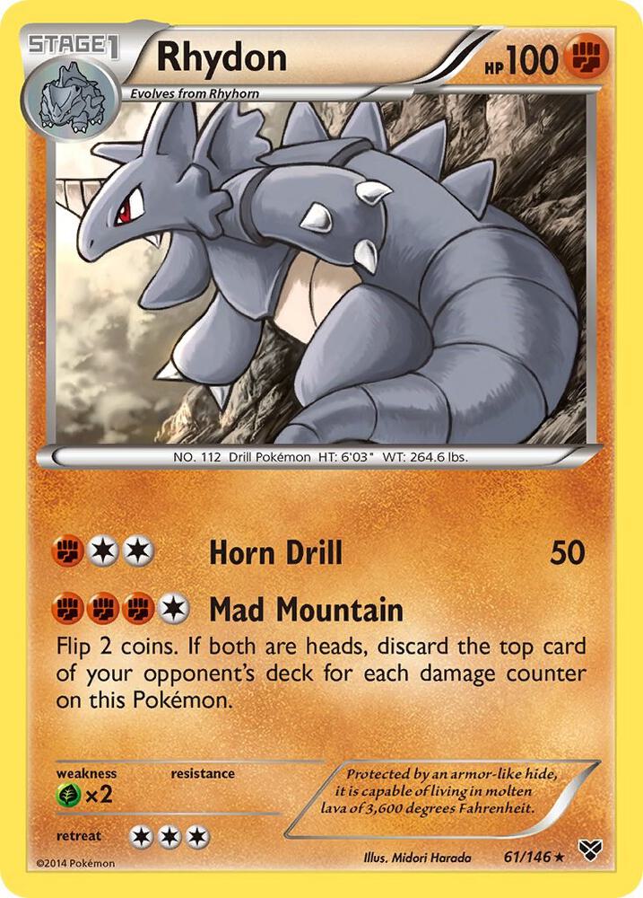 Rhydon (XY Base Set)