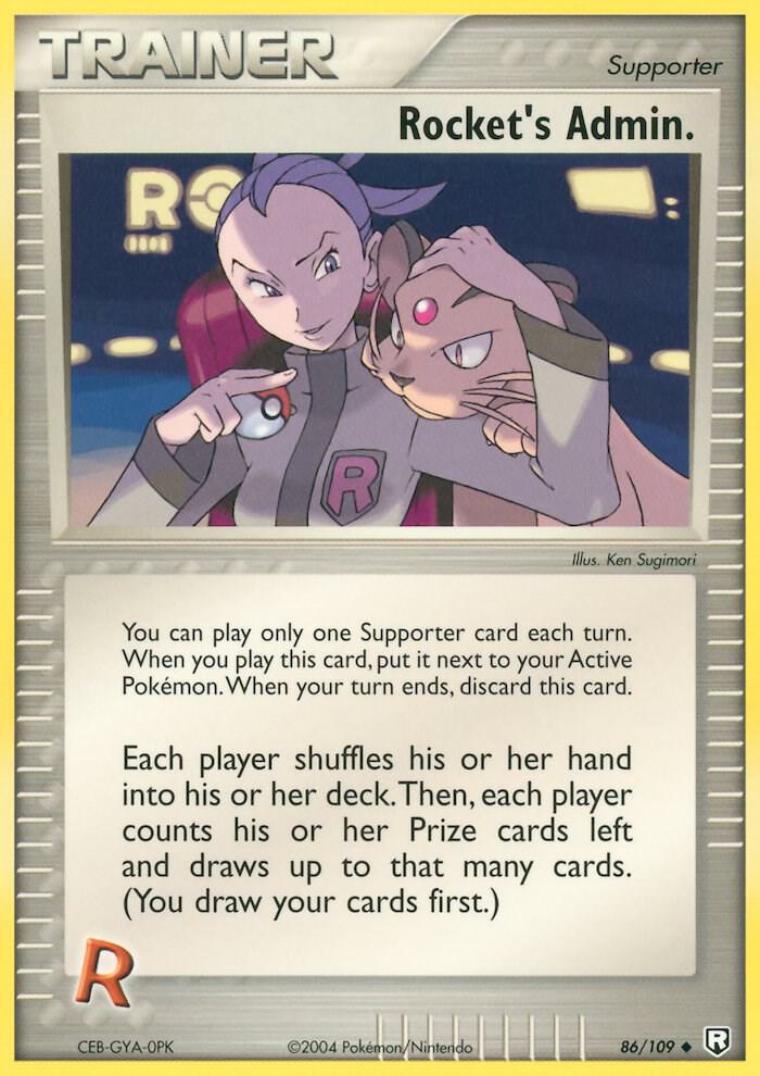 Rocket's Admin. (EX Team Rocket Returns)