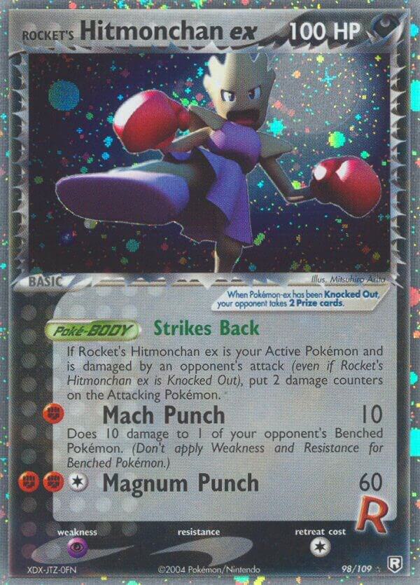 Rocket's Hitmonchan ex (EX Team Rocket Returns)