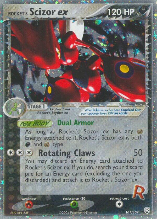 Rocket's Scizor ex (EX Team Rocket Returns)