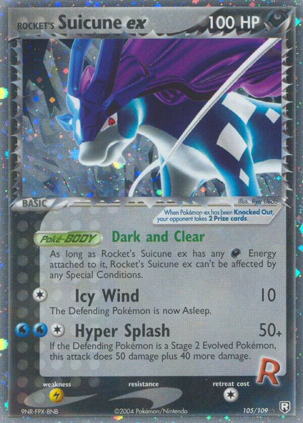 Rocket's Suicune ex (EX Team Rocket Returns)
