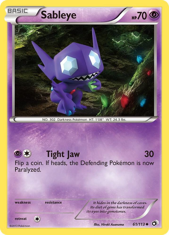 Sableye (Legendary Treasures)