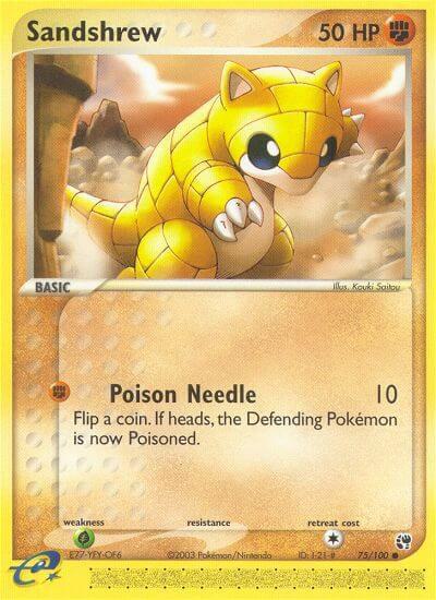 Sandshrew (EX Sandstorm)