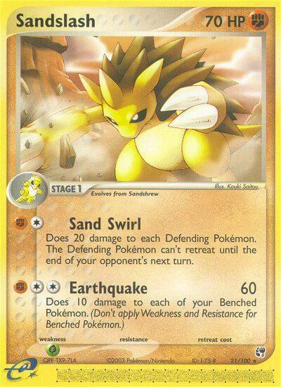 Sandslash (EX Sandstorm)