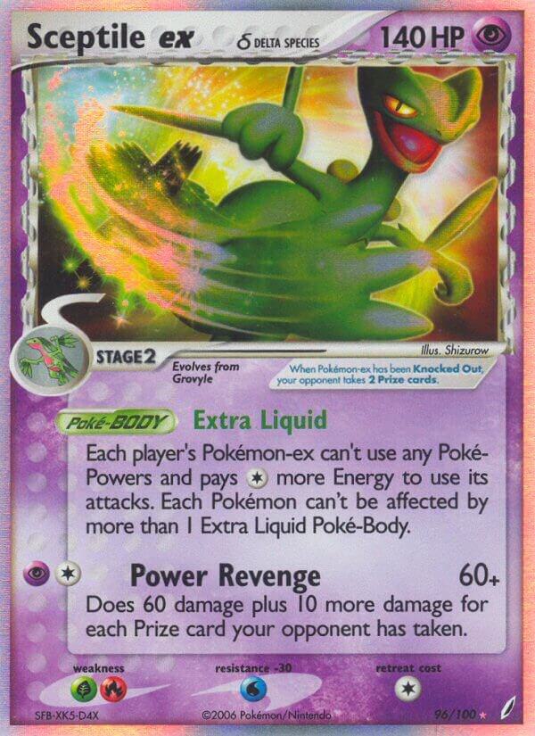 Sceptile ex (Delta Species) (EX Crystal Guardians)