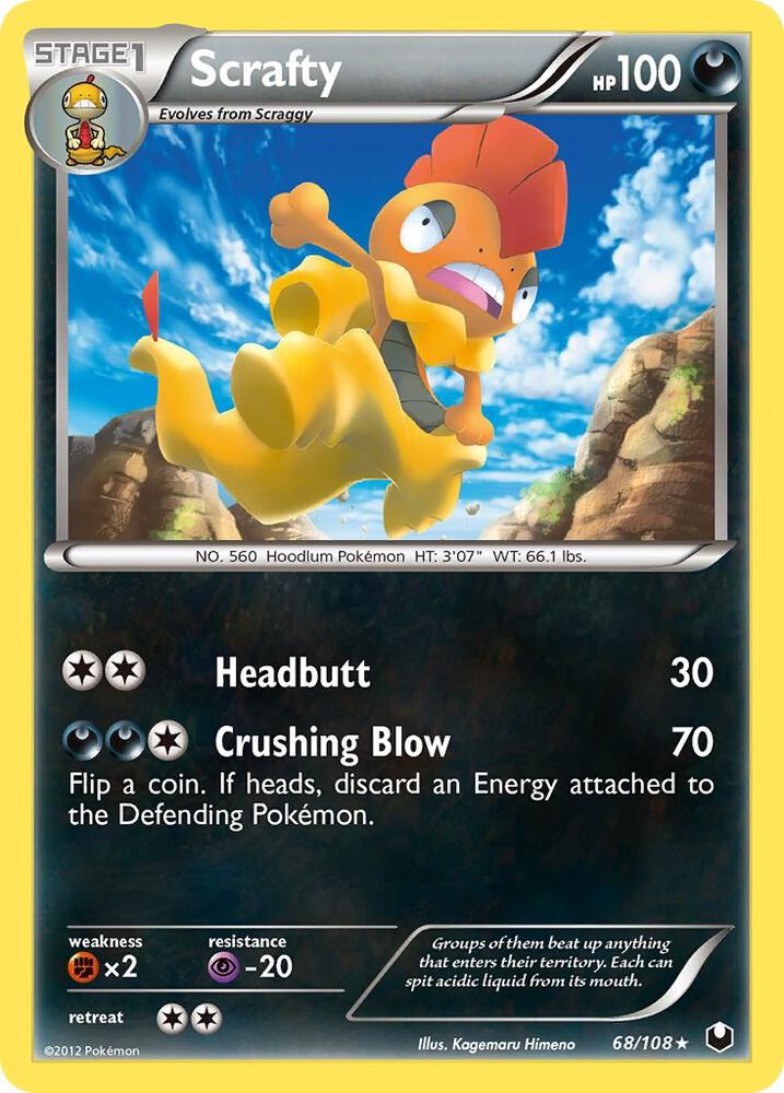 Scrafty (Dark Explorers)