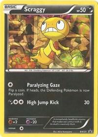 Scraggy - BW25 (Cosmos Holo) (Black and White Promos)