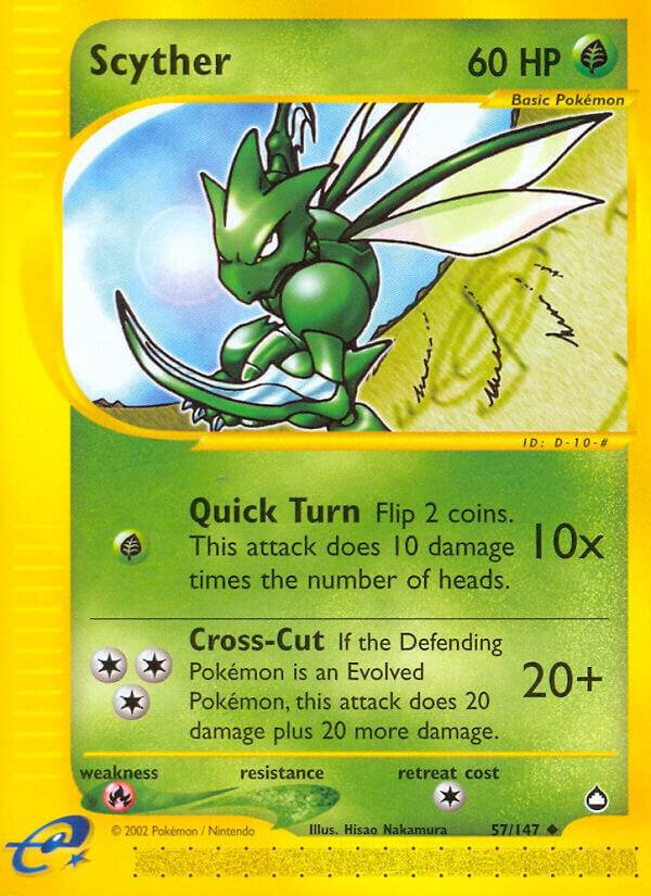 Scyther (57) (Aquapolis)