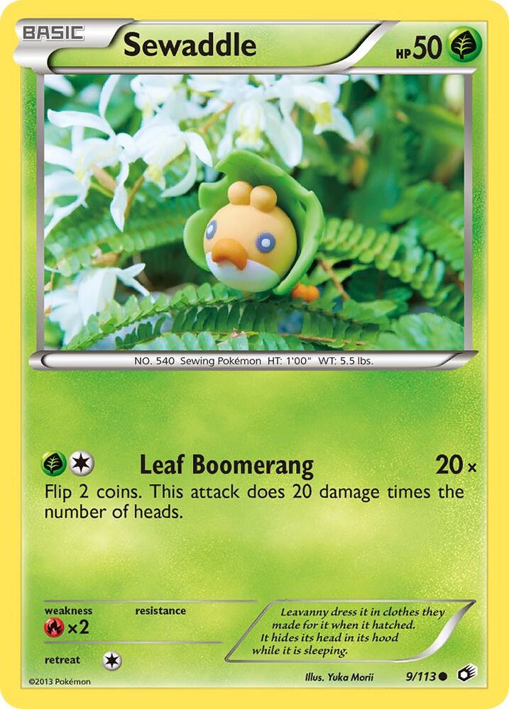 Sewaddle (9) (Legendary Treasures)