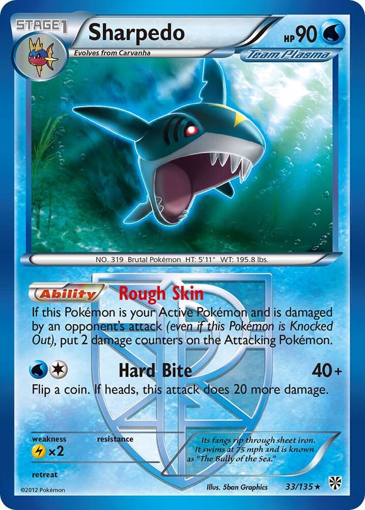 Sharpedo (Team Plasma) (Plasma Storm)