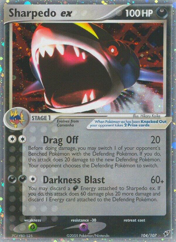 Sharpedo ex (EX Deoxys)