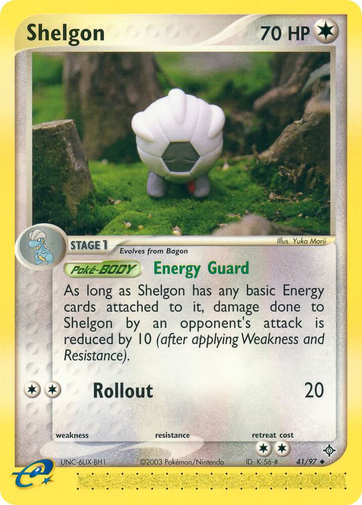 Shelgon - 41/97 (EX Dragon)