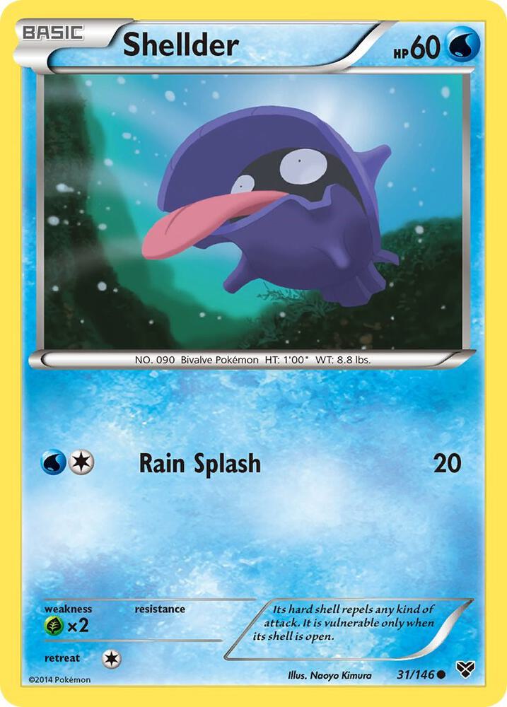 Shellder (XY Base Set)