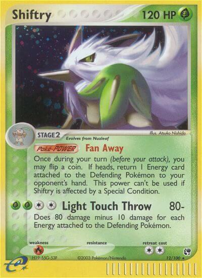 Shiftry - 12/100 (EX Sandstorm)