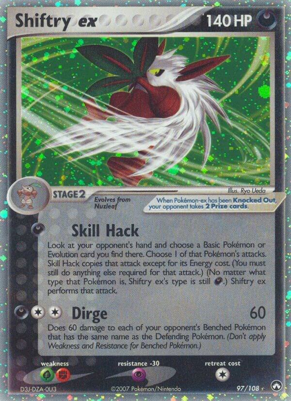 Shiftry ex (EX Power Keepers)
