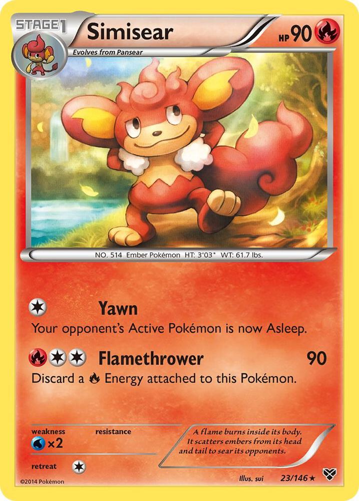 Simisear (XY Base Set)
