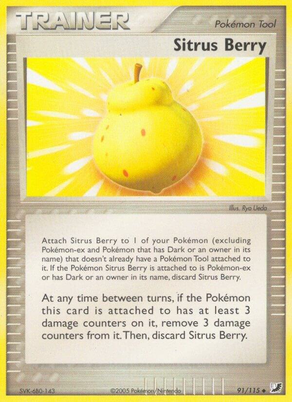 Sitrus Berry (EX Unseen Forces)