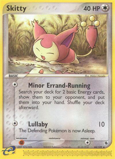 Skitty - 44/109 (EX Ruby and Sapphire)