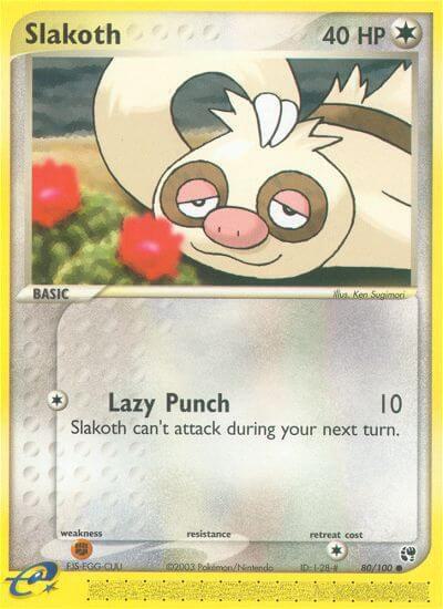 Slakoth (EX Sandstorm)