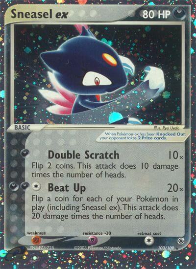 Sneasel ex (EX Ruby and Sapphire)