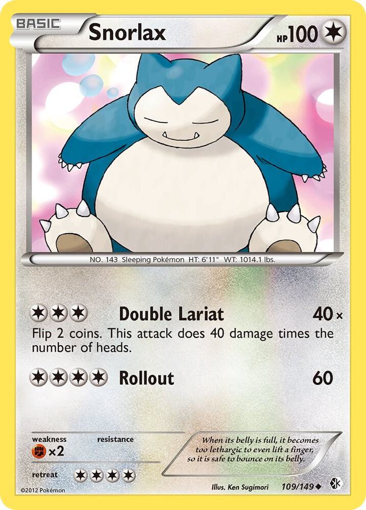 Snorlax (Boundaries Crossed)