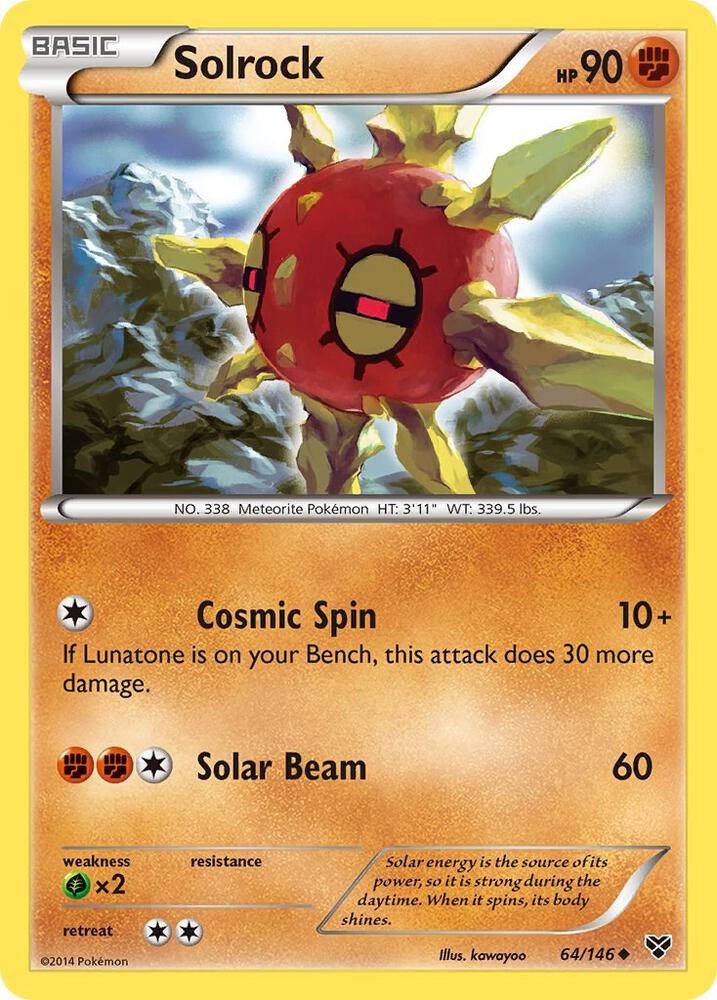 Solrock (XY Base Set)