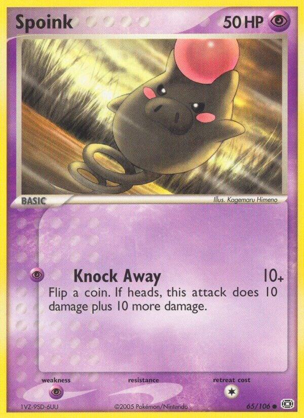 Spoink - 065/106 (EX Emerald)
