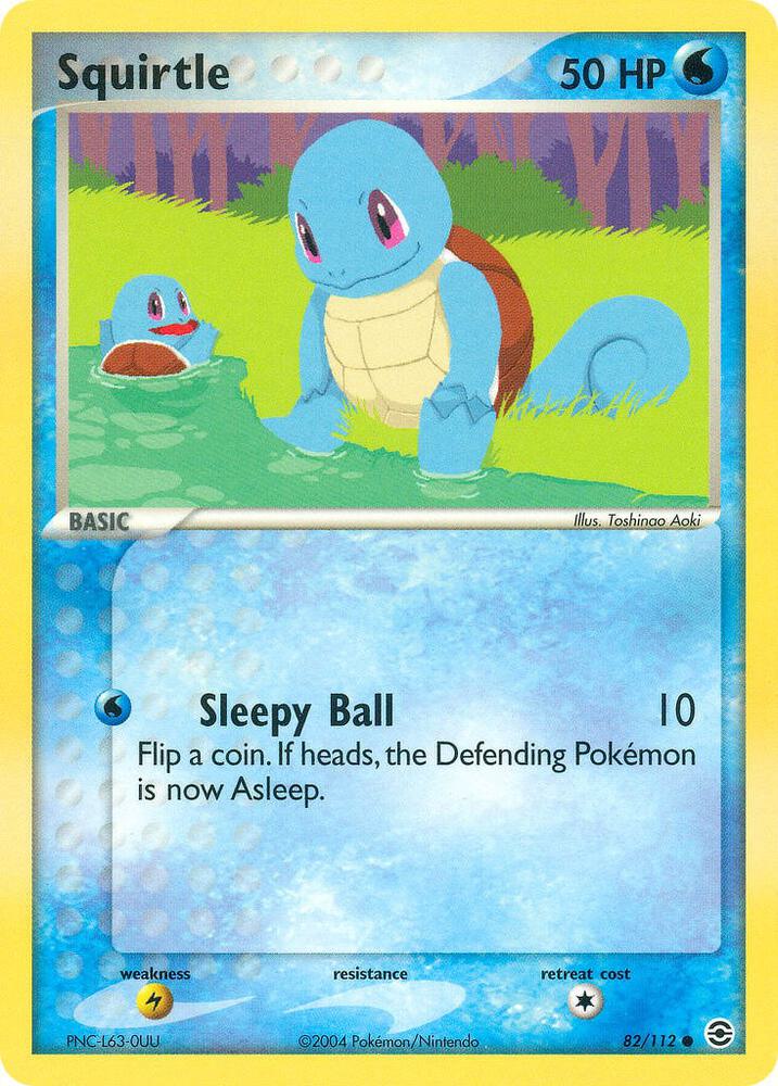 Squirtle - 082/112 (EX FireRed & LeafGreen)
